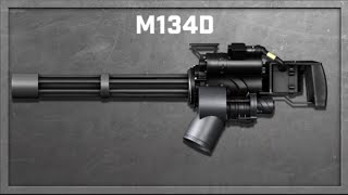 The M134D Gatling Gun  sound effect [upl. by Arsi]