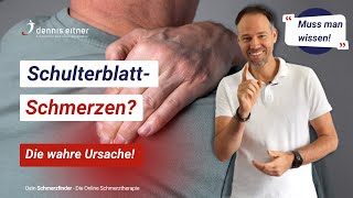 Schmerzfrei am Schreibtisch Wie du Schmerzen zwischen den Schulterblättern loswirst ✅ [upl. by Udell]