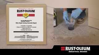 RustOleum Industrial  InstaPatch UltraRapid Curing Concrete Repair [upl. by Vince830]