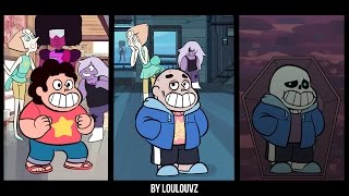 Steven Universe is Sans from Undertale Parody  Creepypasta [upl. by Einahteb780]