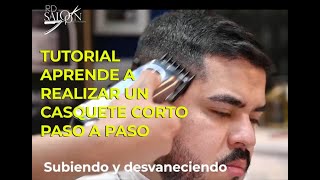 Tutorial corte de cabello Casquete Corto Paso a Paso [upl. by Mattheus]