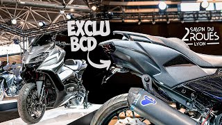 SALON DU 2 ROUES 2024  EXCLUSIVITÉ BCD TMAX [upl. by Ellevel]