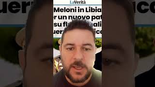 Meloni in Libia frasedelgiorno migranti clandestini governo giorgiameloni matteosalvini [upl. by Art]