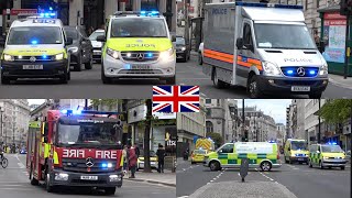 MAJOR POLICE RESPONSE Bomb Squad  British Transport Police amp Other Emergency Services At Incident [upl. by Sybila525]