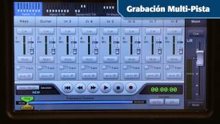 QSC TouchMix Training 07 Recording Functions Spanish [upl. by Dorrie]