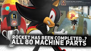 ALL 80 Machine Part Locations in Sonic x Shadow Generations In One Run Rocket has been completed [upl. by Adnorrahs]