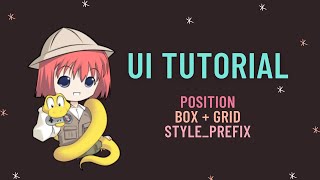 Renpy GUI Customization  Positions Grids Boxes styleprefix [upl. by Luemas794]