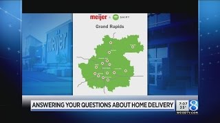 Answering your questions about Meijer home delivery [upl. by Enomal]