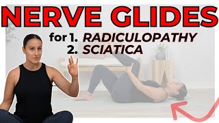 Best Nerve Glide Exercises for your Sciatica or Radiculopathy [upl. by Ducan]