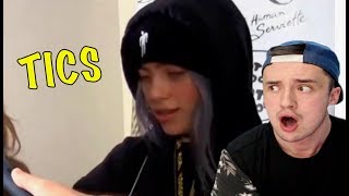 Billie Eilish Tourettes Syndrome Tics Compilation [upl. by Lorin]