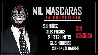 Entrevista a Mil Mascaras sin censura relata su vida sus inicios su rivalidad con Canek etc [upl. by Standish]