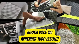 AGORA VOCÊ APRENDE A FAZER A HIGIENIZAÇÃO INTERNA DO CARRO [upl. by Whitver371]