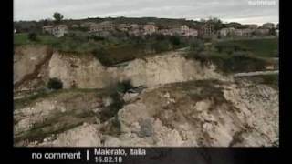 Landslide in Italy [upl. by Veradi]