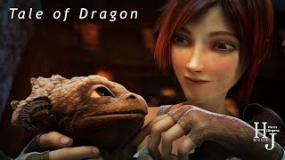 Open Movie Sintel with Song Tale of Dragon  Part 1  Hans Jürgens [upl. by Jenni]