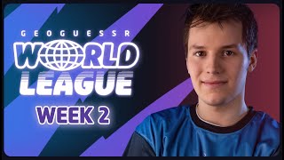 GEOGUESSR WORLD LEAGUE  WEEK 2 [upl. by Rossing154]