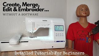 How To Embroider on a TShirt personalizeditem diyproject [upl. by Etteuqaj325]