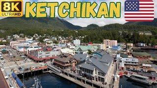 【8K】Alaska Ketchikan Walk  Part 2 [upl. by Idou]