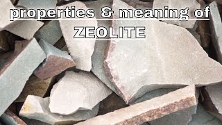 Zeolite Meaning Benefits and Spiritual Properties [upl. by Acinnad737]