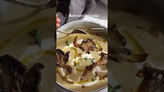 Mushroom biltong soup an essential recipe in 🇿🇦 youtubefood recipe vegan soup [upl. by Lramaj]