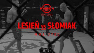 HYBRID MMA 4 Adam Lesień vs Bartek Słomiak [upl. by Etnahc]