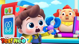 Airport Safety  Good Manners  Safety Check Song  Nursery Rhymes amp Kids Songs  Yes Neo [upl. by Ennayar]