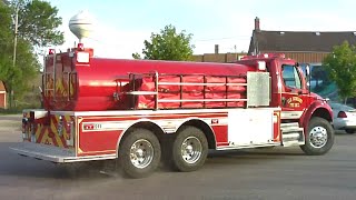 New Richland Fire Department  Tanker Response [upl. by Enenej526]