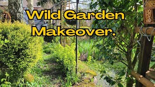 Nature RULES this garden Wildlife Garden Makeover [upl. by Ayekat]