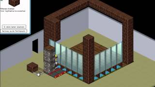 Habbo Tutorial  Basic House Old stacking [upl. by Ellicec10]