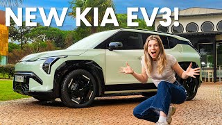 The lowbudget electric car that will DOMINATE 2025  Kia EV3 [upl. by Weirick]