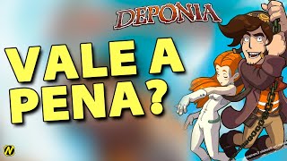 Deponia The Complete Journey ReviewGameplay PTBR [upl. by Osmen502]