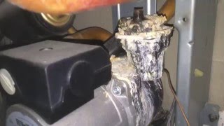 Vaillant boiler problems noicy pump amp leaky automatic air vent [upl. by Polloch]