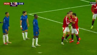 Amazing 🔥 Moisés Caicedo Goal Manchester United Vs Chelsea 11 All Goals Analysis amp Highlights [upl. by Gunn]