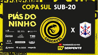 CASCAVEL X MARCÍLO DIAS  COPA SUL SUB20 [upl. by Natie]