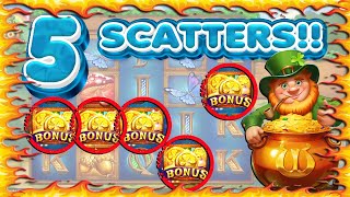 Online Slots 🎰 5 Scatters Free Spins amp Gambles [upl. by Ezequiel]