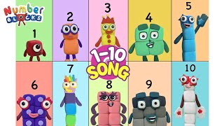 숫자송 Numberblocks 110 Song  넘버블럭스 노래 따라하기  Learn to Count  Singalong [upl. by Noryd]