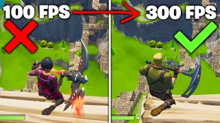 JOPTIMISE MON FORTNITE POUR AVOIR 300 FPS cest trop fluide [upl. by Lilllie]