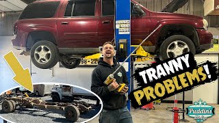 TRANSMISSION PULL JUNKYARD TRIP NEW DUALLY CHASSIS AND MORE [upl. by Otaner]