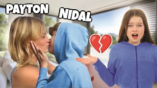 Nidal Kissed Payton KISS ON CAMERA 💕😘 Salish Almost Cried 🥹 Ninja Kidz TV Quiz [upl. by Pathe547]