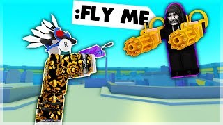 HACKER vs DARK MATTER GUN  Roblox Big Paintball [upl. by Schaefer]