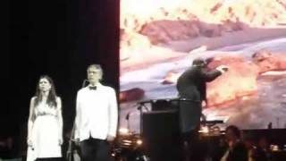 Andrea Bocelli en Argentina 2011  Con te partirò [upl. by Ludwog]