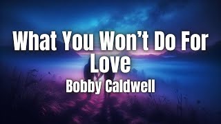 What You Won’t Do For Love Bobby Caldwell Lyrics [upl. by Iknarf]