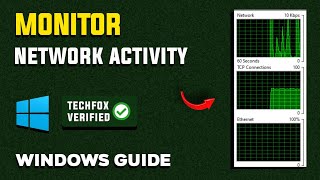 How to Monitor Network Activity in Windows  Full Guide [upl. by Yennor]