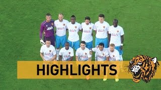 KSC Lokeren OV v Hull City  Match Highlights  21st August 2014 [upl. by Haidedej]