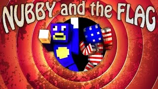 Minecraft NUBBY AND THE FLAG Episode 666 [upl. by Harpp435]