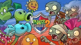 Chomper Vs Toadstool Vs Team Zombie  Plants vs Zombies 2 pvz2 pvz2gameplay [upl. by Stranger142]