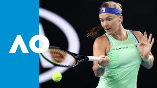 Zarina Diyas vs Kiki Bertens  Match Highlights 3R  Australian Open 2020 [upl. by Edylc]