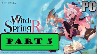 WitchSpring R Gameplay Walkthrough Part 5  No Commentary FULL GAME [upl. by Altman]