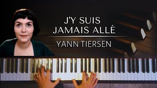 Yann Tiersen  Jy Suis Jamais Allé  piano sheets [upl. by Martina]