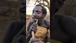 Hadzabe tribe Cookies Meal 🤤 and eating Favorite food so delicious 😋bushmen traditional Culture [upl. by Safoelc619]