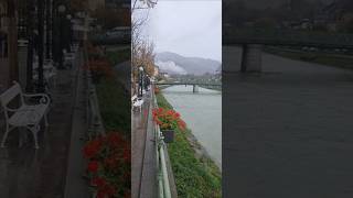 Bad Ischl Austria rain rainsounds calm raindrops nomusic [upl. by Meece521]